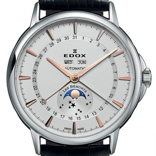 EDOX LES BEMONTS 130TH ANNIVERSARY AUTOMATIC 44MM MEN'S WATCH LIMITED EDITION 130PIECES 90004 3 AIR