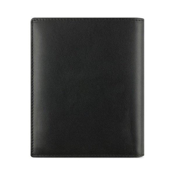 Кожен портфейл Bugatti - Super Slim Vertical Wallet, черен