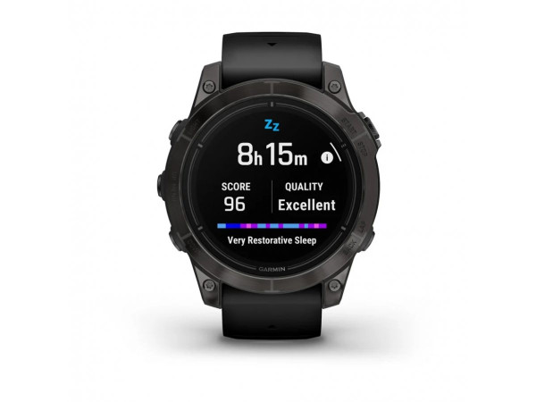 GARMIN EPIX PRO GEN2 SAPPHIRE 47MM CARBON GREY DLC TITANIUM С BLACK КАИШКА 010-02803-11