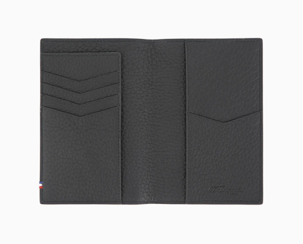 Калъф за паспорт S.T.Dupont NEO CAPSULE BLACK PASSPORT HOLDER 180226