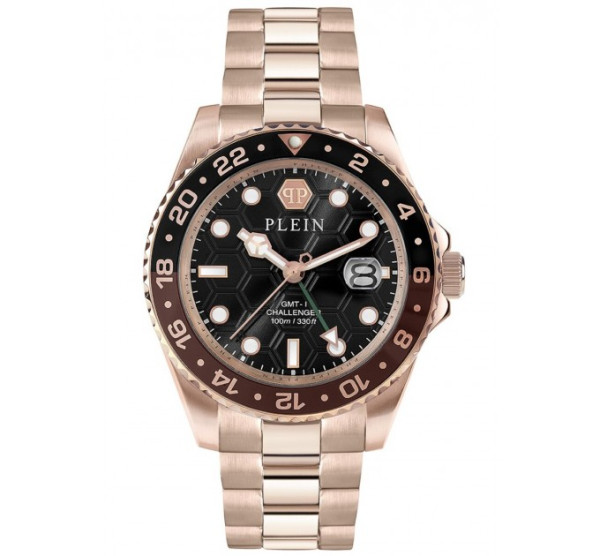 plein gmt challenger pwyba0723 мъжки часовник черен циферблат luxury дизайн classicwatches.bg