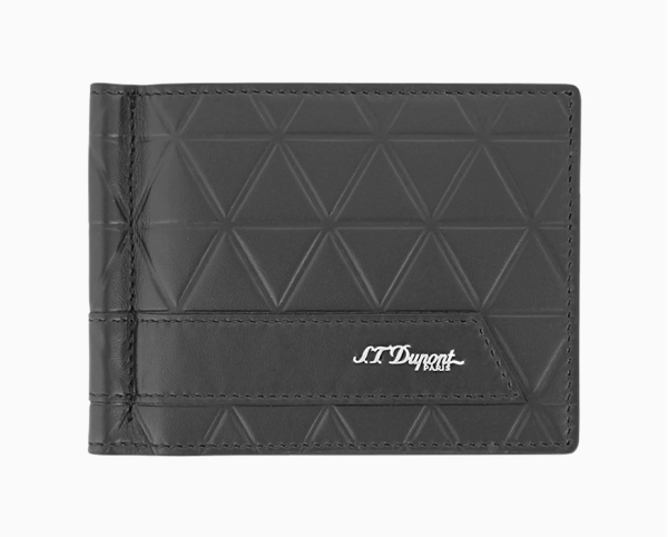 Щипка за пари S.T.Dupont FIREHEAD BLACK MONEY CLIP WALLET 161115