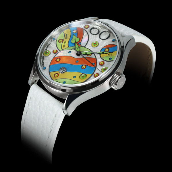 Alexander Shorokhoff Crazy Balls 2 с цветни сфери и зелени стрелки – classicwatches.bg