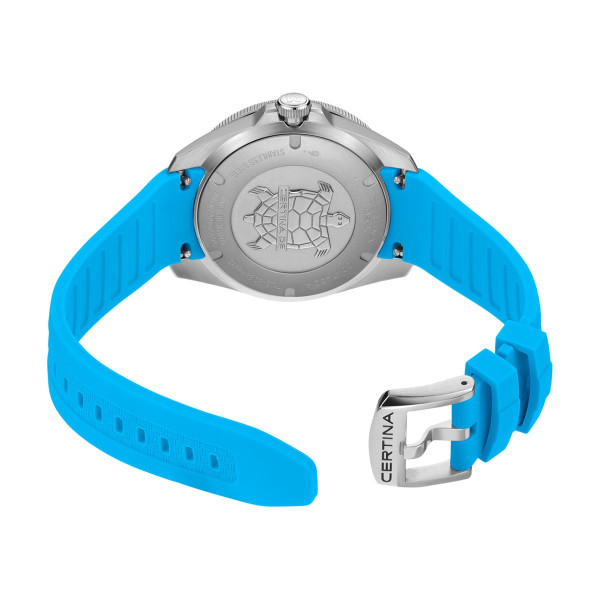 certina ds action бял циферблат текстилна каишка
