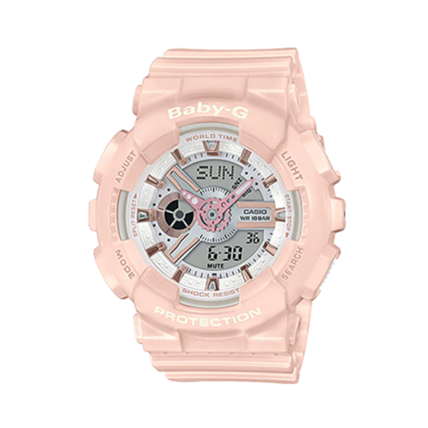 casio ba110rg4aer дамски часовник baby g коралов модел classicwatches.bg