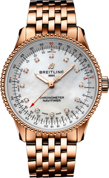 BREITLING NAVITIMER AUTOMATIC 35 LADIES WATCH R17395211A1R1