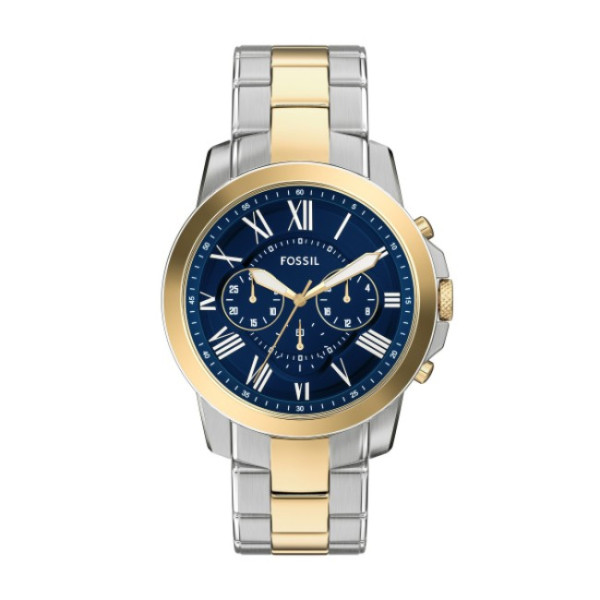 Fossil FS6132 кварцов мъжки часовник с двуцветна верижка – classicwatches.bg