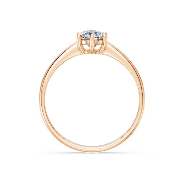 Cara пръстен с диамант 0.70 ct GIA сертификат – ЗЛАТНО БИЖУ 14К K101-10151R(5.7)/14K