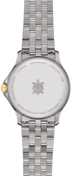 часовник certina ds8 lady c045.010.55.031.00 титанов classicwatches.bg