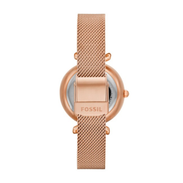 fossil carlie mini me me3188 дамски часовник mop циферблат розовозлатист корпус classicwatches.bg