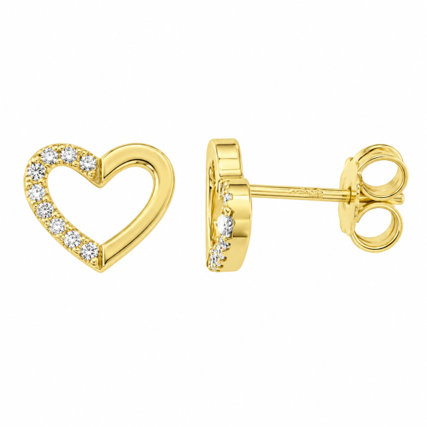 Cara Diamanti златни обеци с диаманти BB0354Y/0.10ctsSI/H