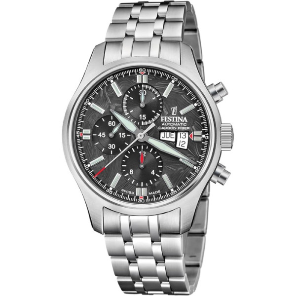 Festina F20158/1 швейцарски автоматичен хронограф
