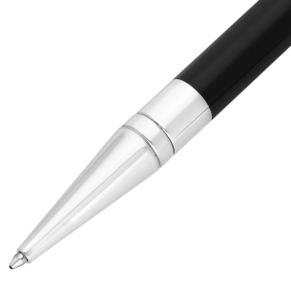 Химикалка S.T.Dupont Initial Black And Chrome 275200