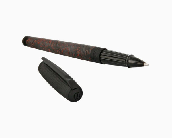 РОЛЕР S.T.DUPONT LINE D LARGE FIERY LAVA CARBON 412397L