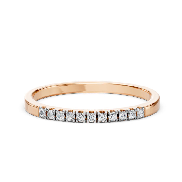 Cara пръстен с диаманти 0.11 ct – ЗЛАТНО БИЖУ 14К K101-10109R(1.3)/14K