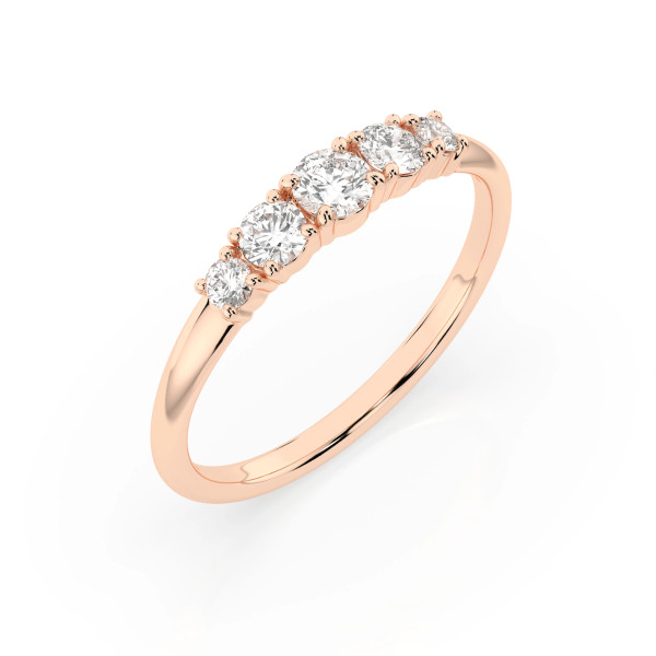 Cara пръстен с диаманти 0.15+0.27 ct – ЗЛАТНО БИЖУ 14К K101-10128R/14K