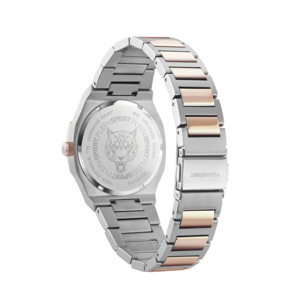 Philipp Plein PSDGA0425 часовник с верижка в розово злато и сребро – ClassicWatches.bg