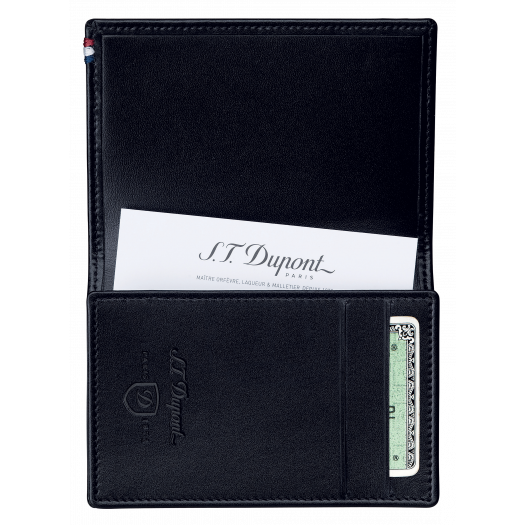 Визитник S.T.Dupont LINE D BUSINESS CARDS HOLDER BLACK 180013