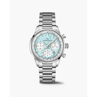 Часовник NORQAIN Freedom Chrono Enjoy Life "Sprinkles" 40mm N2201.19S04.A01
