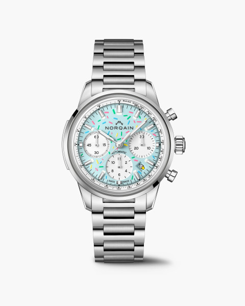 часовник norqain freedom chrono цветен модел 40 мм classicwatches.bg