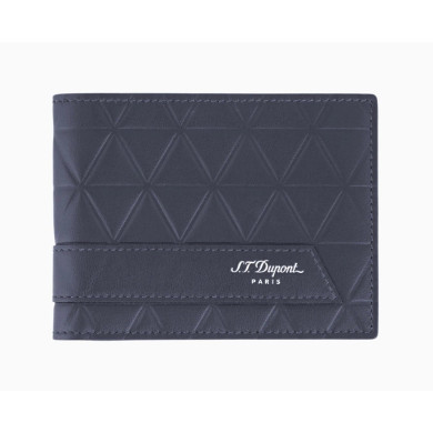 Портфейл S.T.Dupont FIREHEAD BLUE WALLET WITH 6 CARD SLOTS 161608