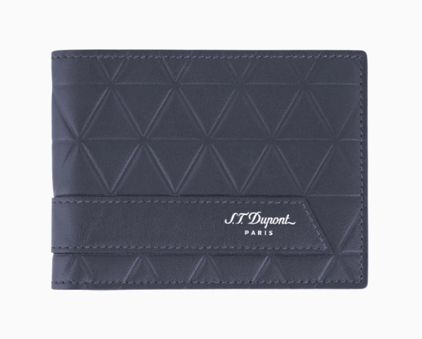 Портфейл S.T.Dupont FIREHEAD BLUE WALLET WITH 6 CARD SLOTS 161608