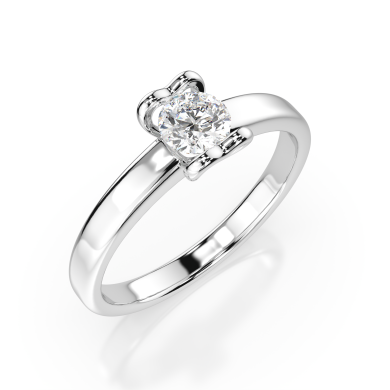 CARA Златен пръстен с диамант 0.30 ct GIA сертификат K101-10013W 