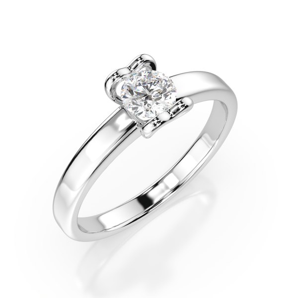 CARA Златен пръстен с диамант 0.30 ct GIA сертификат K101-10013W 