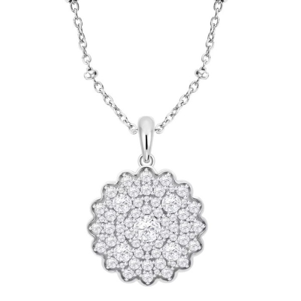 Lotus Silver сребърно колие LP3886-1/1