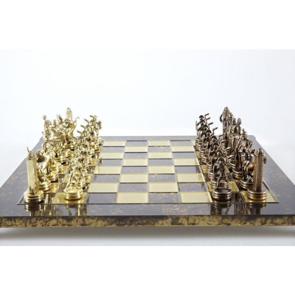 LUXURY CHESS MANOPOULOS - GREEK MYTHOLOGY, 36X36 CM