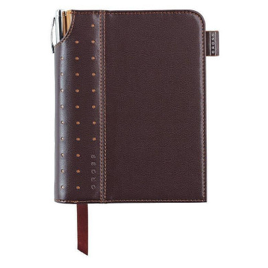 Тефтер А6 Cross Signature Brown