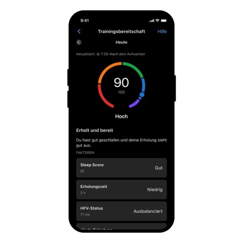 Cirqa™ смарт гривна - Black, S-M 010-04675-10