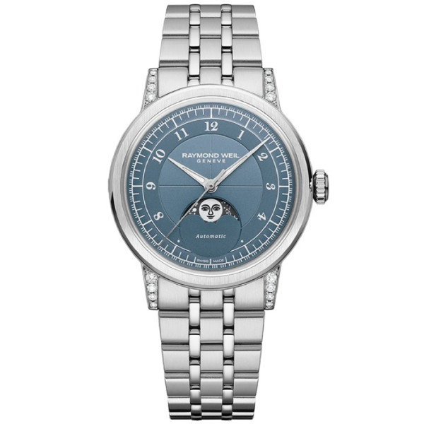 Raymond Weil 2145-STS-05511 дамски автоматичен часовник с диаманти ClassicWatches.bg