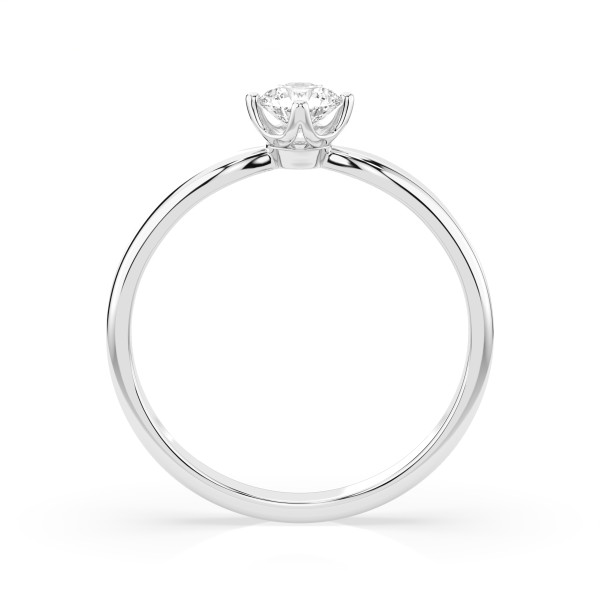 CARA Златен пръстен с диамант 0.40 ct GIA сертификат K101-10021W