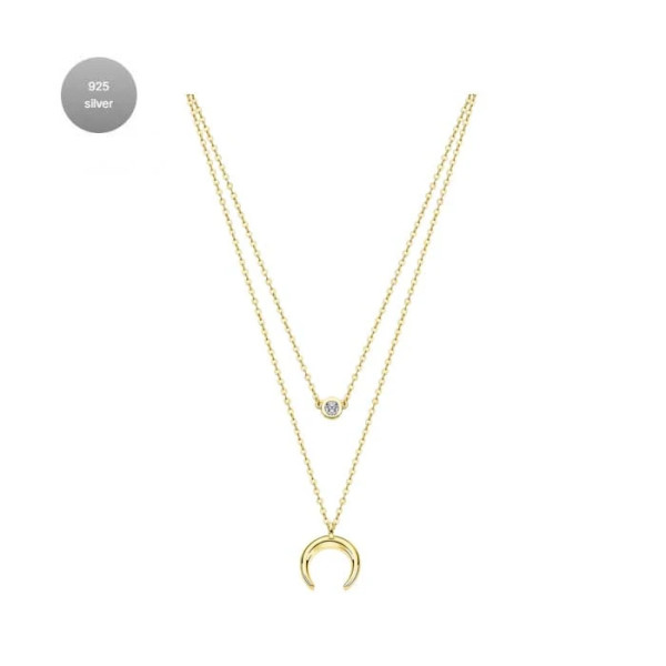 LOTUS SILVER IT GIRL SILVER NECKLACE LP1962-1/2