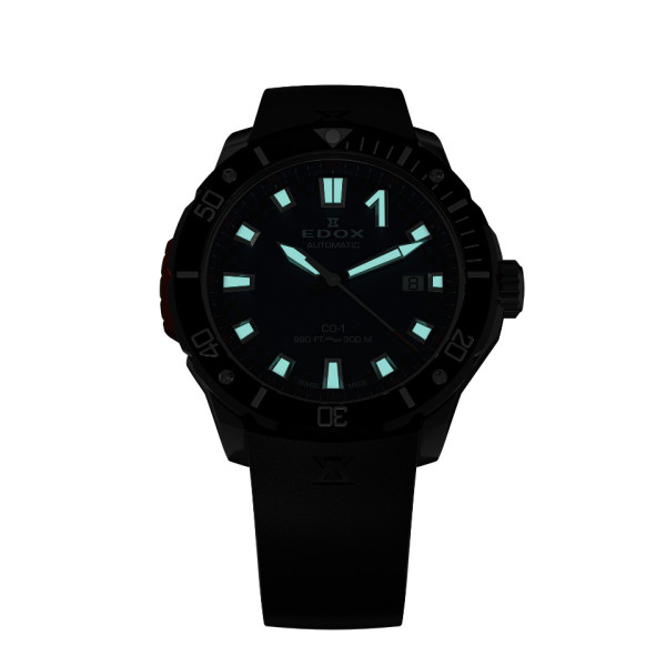 Edox CO-1 Date Automatic 80137-3NO-CABUN