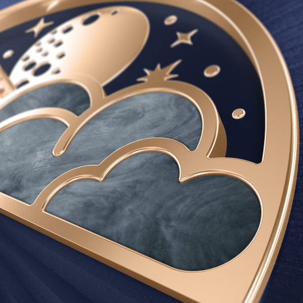 Часовник AVIATOR DOUGLAS MOONFLIGHT DIAMONDS 36M V1.33.2.380.5