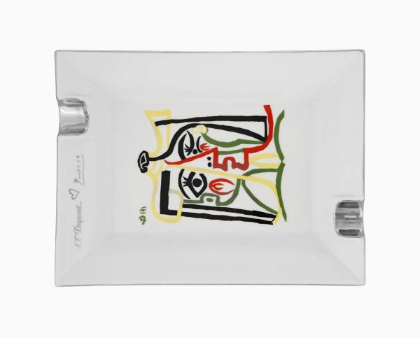 ПЕПЕЛНИК S.T.DUPONT WHITE PICASSO ASHTRAY LIMITED EDITION 6481