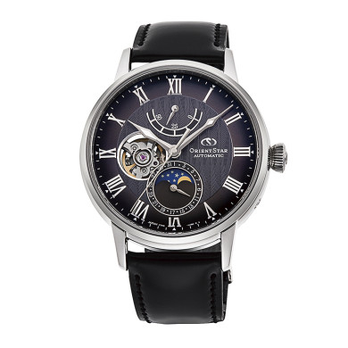 ORIENT STAR CLASSIC MOON PHASE 41MM MEN'S WATCH RE-AY0107N