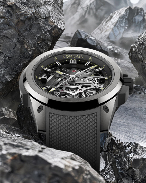 Norqain Wild One Skeleton Titanium Limited Edition 400pcs N3001.26T01.B01