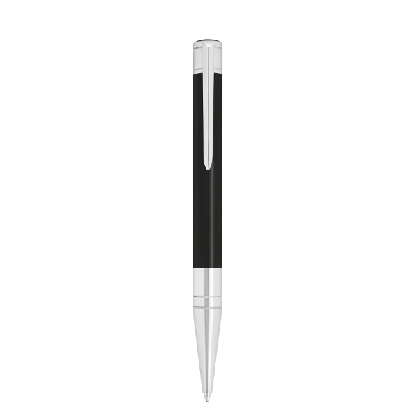 Химикалка S.T.Dupont Initial Black And Chrome 275200