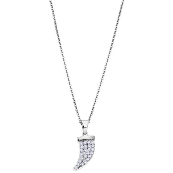 LOTUS SILVER TRENDY SILVER NECKLACE LP3063-1/1