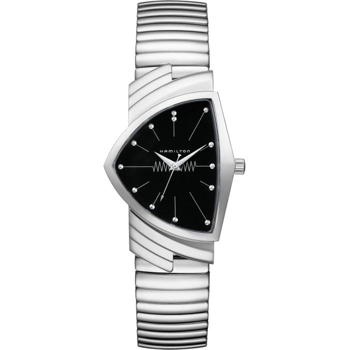 HAMILTON VENTURA  MAN IN BLACK QUARTZ MEN'S  WATCH H24411232