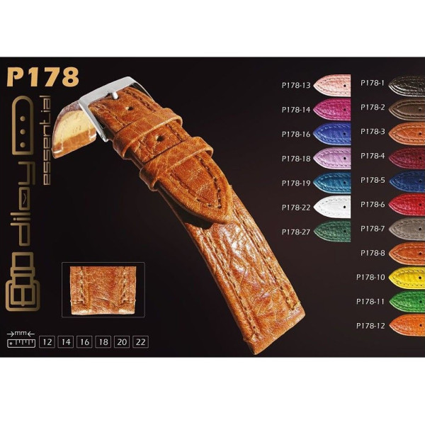 Кожена каишка Diloy CP00P178