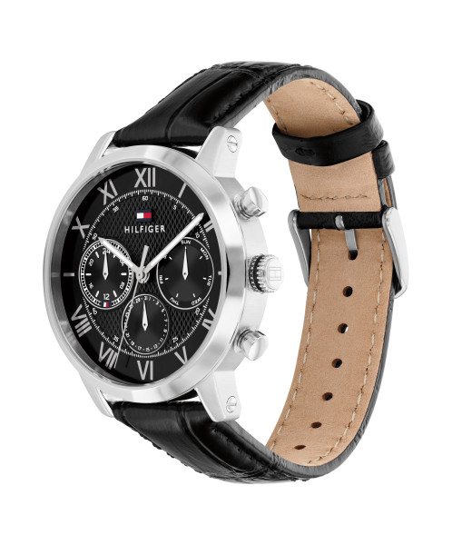 часовник tommy hilfiger 1710725 мъжки черен циферблат classicwatches.bg