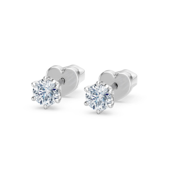 Cara обеци с диаманти 0.60 ct GIA сертификат – ЗЛАТНО БИЖУ 14К K102-10040/1W(4.2)/14K