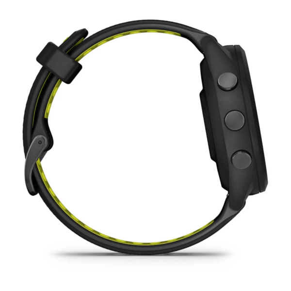 GARMIN Forerunner® 265S - Black безел и корпус с Black/Amp Yellow силиконова каишка