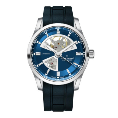 CLAUDE BERNARD AQUARIDER OPEN HEART 42MM 85030 3CA BUIN