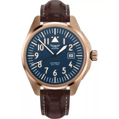 ЧАСОВНИК AVIATOR AIRACOBRA TYPE B AUTOMATIC  42.8MM V.3.39.2.335.4