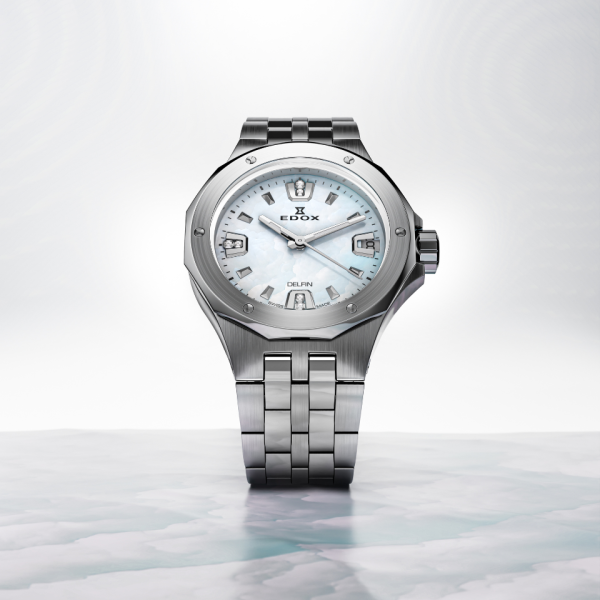 ЧАСОВНИК EDOX DELFIN THE ORIGINAL DATE LADY 33 ММ 53100-3M-NAND